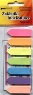 Fletëza indeksimi Penword Paper Index Tabs, letër vetëngjitëse, 7 ngjyra, shumëngjyrëshe