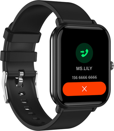 Orë e mençur Wotchi Smartwatch W9PRO, e zezë