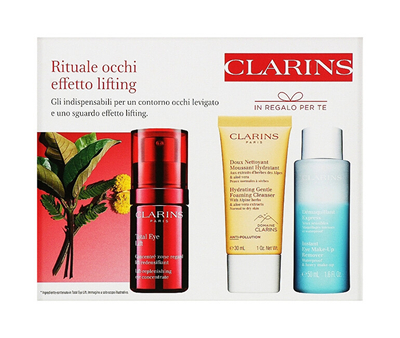 Set kozmetik Clarins Total Eye Lift, 3 copë