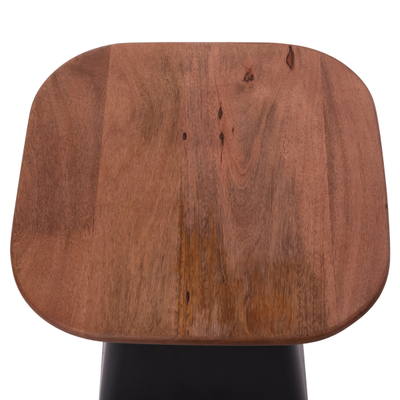 Set tavolina për kafe Vaiola 40x40&50x50cm (HM9998), zezë