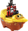 Играчка за бања VTech Tut Tut Baby Bath Pirate Ship, пластика, за бебиња 12m+, повеќебојна