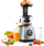 Shtrydhës frutash Sencor SSJ 4041BK, 0.8 l, 400 W, i zi/argjendtë