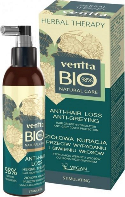 Venita Bio Natural Care серум против опаѓање и седење на косата, 200 ml