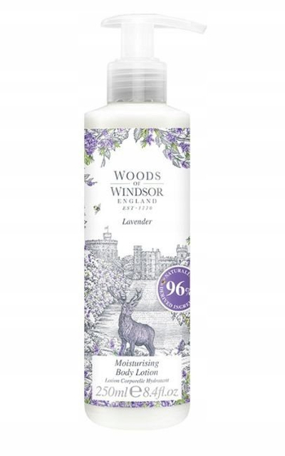 Balsam trupi Woods Of Windsor Lavender, hidratues, 250 ml, për femra