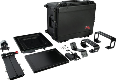 Teleprompter profesionist Ikan, 17", High Bright 1000 nits, i zi