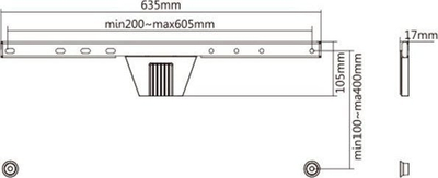 Mbajtëse muri Gembird WM-S80F-01 37'' - 80''