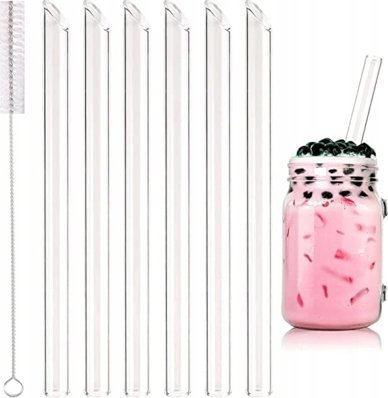 Set pipeta qelqi Wessper, 8 copë, me furça pastrimi, transparent