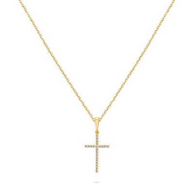 Qafore Brilio Silver Cross NCL50Y