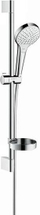 Set dushi Hansgrohe Croma Select S Vario, diametër 110mm, shinë 65cm, krom