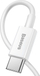 Kabllo USB-C në Lightning Baseus Superior Series, 1.5m, 20W PD, e bardhë