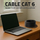 Kabllo rrjeti Qoltec CAT6 UTP, 50m, 1Gb/s, e zezë