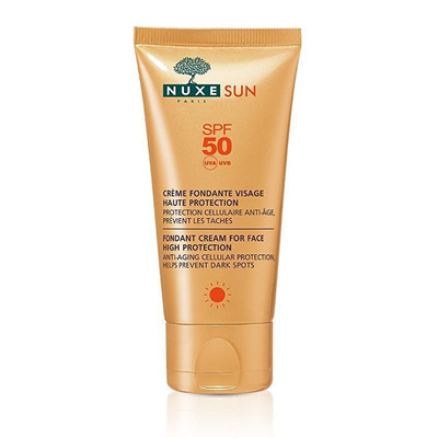 Krem për mbrojtje të fytyrës kundër diellit Nuxe SPF 50 50 ml