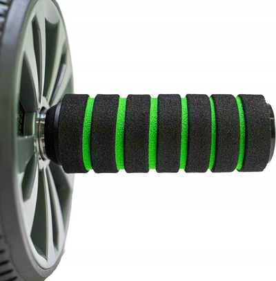 Rrotë barku Tunturi Abdominal Trainer Pro Deluxe, 16 cm, me tapet, e zezë