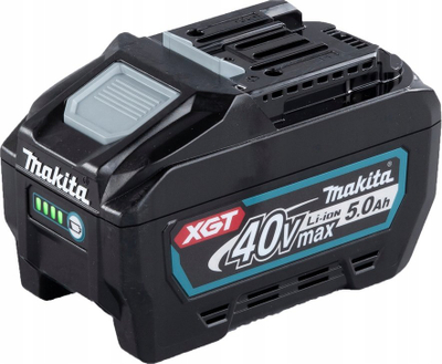 Set baterish me karikues Makita 191V35-5 XGT, 40V 5.0Ah Li-ion, 2 bateri, i zi