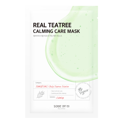 Maskë fytyre SOME BY MI Real TeaTree Calming Care, qetësuese, vegane, 20g