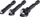 Set freza sfazimi Wolfcraft WF4375000, 8 12 16mm, shank gjashtëkëndor