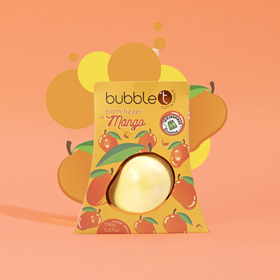 Shkumë për vaskë Bubble T Cosmetics Mango, 150 g