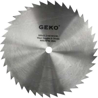 Сечило за пила GEKO 500mm, 32mm, 40 заби, за дрво