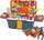 Lodër konstruktore 3D Leantoys Construction Puzzle Blocks In A Box, me trapanthie DIY, shumë pjesë, shumëngjyrëshe