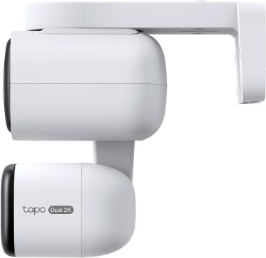 Kamerë sigurie TP-Link Tapo C246D, 3MP 2K, me rrotullim e këndim me dy lente, IP65, e bardhë
