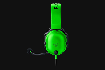 Гејминг слушалки Razer BlackShark V2 X, со кабел, зелено-црни