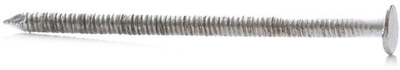Ексер со прстени RING SHANK 3.4x100mm, поцинкувани, сребрени