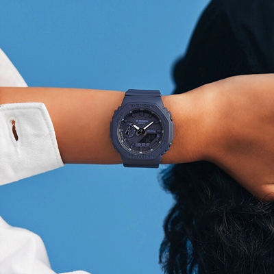 Orë për meshkuj Casio G-Shock Original Carbon Core Guard GMA-S2100BA-2A1ER (619), e kaltër