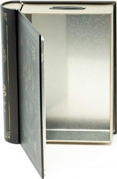 Kase kursimi Harry Potter Hogwarts Savings Bank, në formë libri, për kalamaj 6+, e zezë