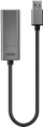 Adaptor rrjeti Lindy USB 3.0 në Ethernet, 1Gbps, i zi