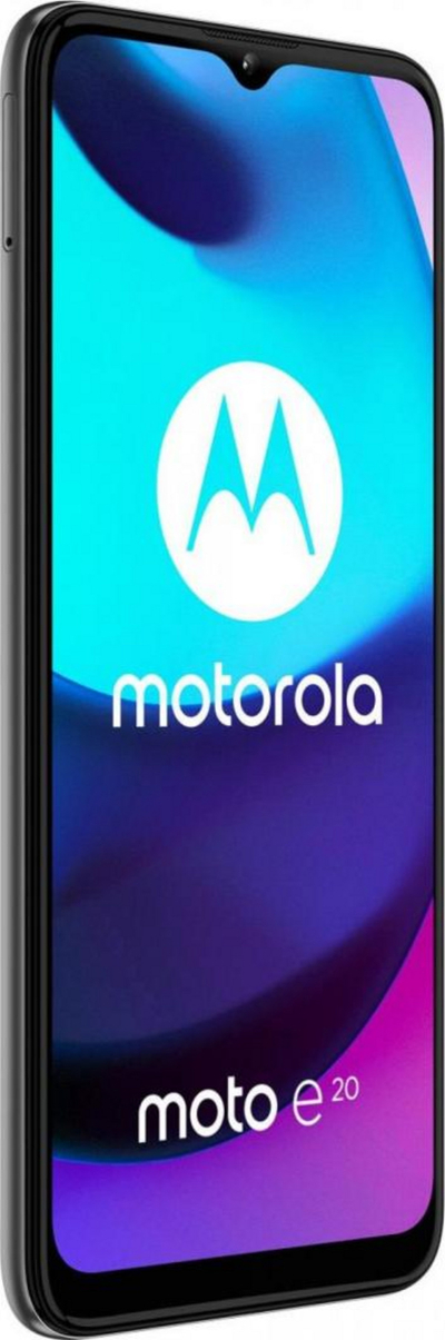 Telefon Motorola Moto E20 2 / 32 GB me dy karta SIM, i hirtë
