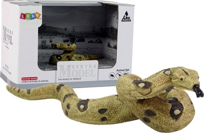 Figurinë koleksionuese LeanToys Boa Constrictor, seria Animals of the World, për fëmijë
