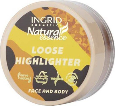 Iluminues pluhur Ingrid Natural Essence, për fytyrë edhe trup, 5g