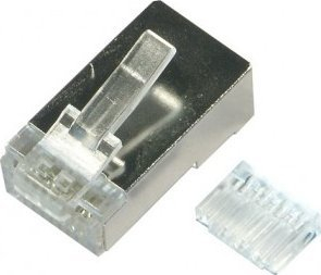 Prizë modulare RJ45 Cat6, 8P8C, e mbrojtur