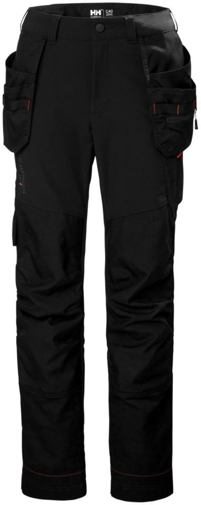 Pantallona pune Helly Hansen Luna BRZ Cargo, për goca, me xhepa, të zeza
