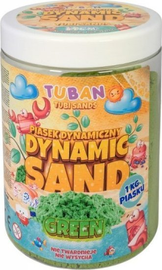 Rërë dinamike Tuban, 1 kg, jeshile