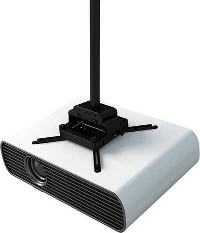 Mbajtëse projektori B-Tech SYSTEM 2 BT893/B, deri 70 kg, për tavan, e zezë