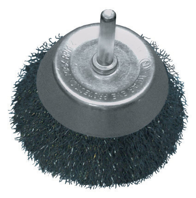 Furçë rrotulluese Abraboro End Wire Brush 50mm, diametër 50mm, bosht 6mm