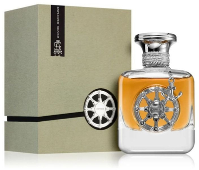 Parfum Aurora Explorer për meshkuj, Eau de Parfum, 100 ml, Silver