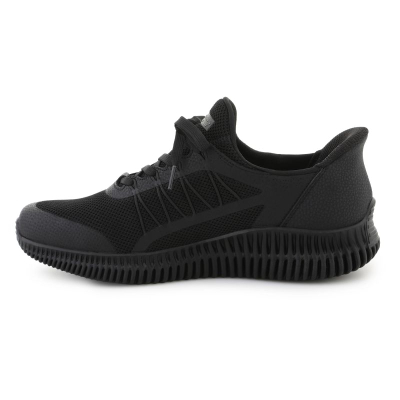 Патики Skechers Bobs Sport, мрежа, флексибилен ѓон, црни