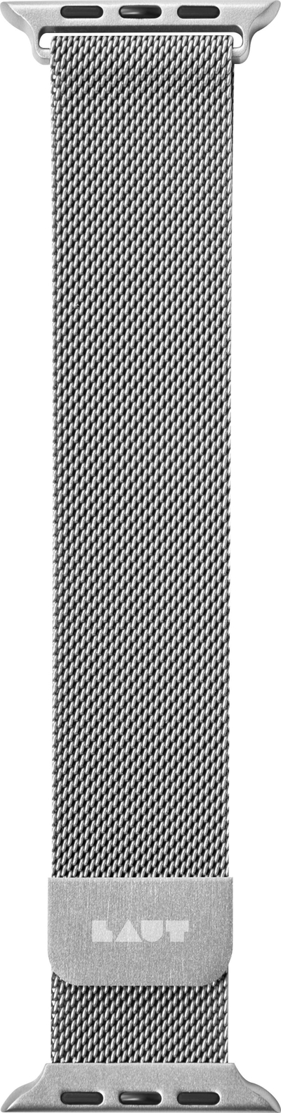 Laut Steel Loop Нерѓосувачки Челичен Ремен за Apple Watch, 42/44 mm, Сребрен
