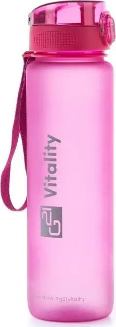 Shishe uji G21 Drinking Bottle, 1000 ml, tritan pa BPA, rozë Frozen