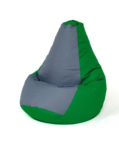Qese ulëse Hruka Beanbag Sack XL, 130x90 cm, jeshile gri