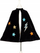 Пелерина суперхерој за деца Souza Superhero Cape, 4-8 години, со декоративни ѕвезди, црна