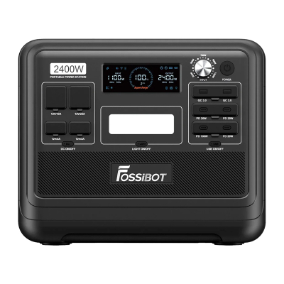 FOSSIBOT F2400 2400W Stacion Karikimi (I zi)