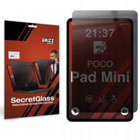 Mbrojtëse ekrani GrizzGlass SecretGlass për POCO Pad Mini, xham privatësie, rezistente ndaj gërvishtjeve, transparente