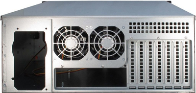 Kuti serveri rack Inter-Tech IPC 4U-4410, 19", 10x Hot-Swap, e zezë