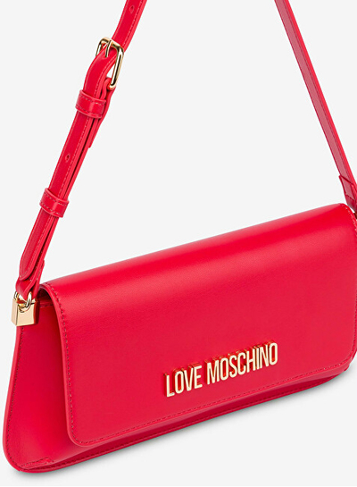 Çantë për femra Love Moschino, e kuqe