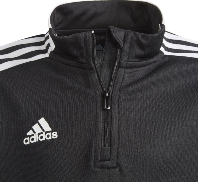 Bluzë sportive Adidas Tiro 21 Training Top Youth GM7325, për kalama, AEROREADY, e zezë