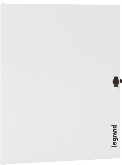 Derë për panel elektrik Legrand XL3 S 160 4x24 module, e plotë, e bardhë