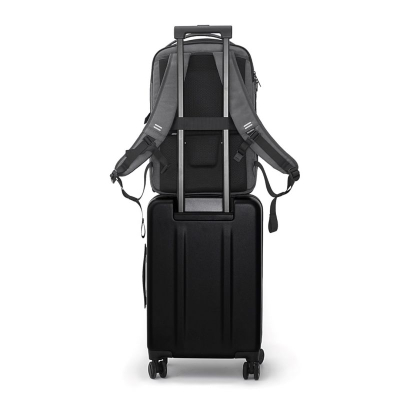 Ранец XD Design Bizz, 16", против кражба, сив